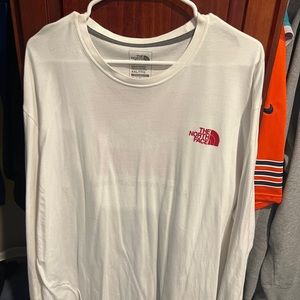 The North Face White Long Sleeve - Size XXL